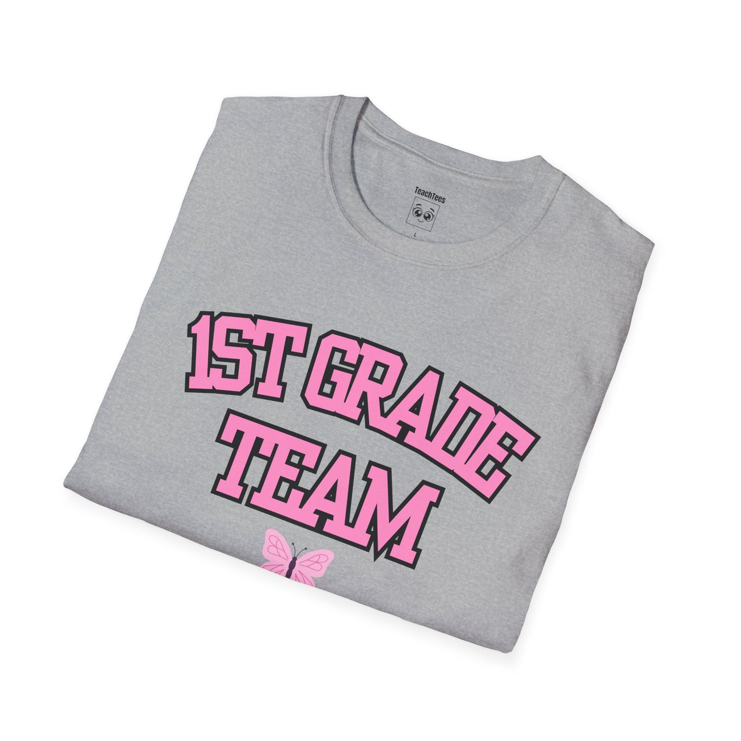 1st Grade Team 2026-2027 Pink Tee