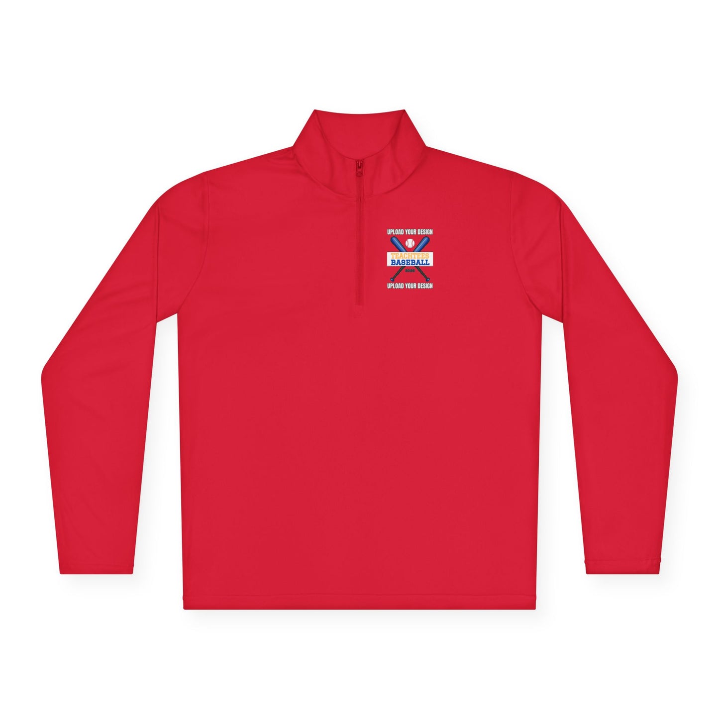 Customizable Adult Quarter-Zip Pullover