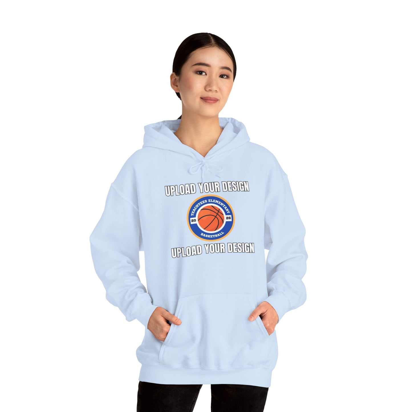 Customizable Adult Pullover Hoodie