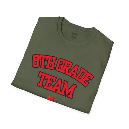 8th Grade Team 2026–2027 Red Tee