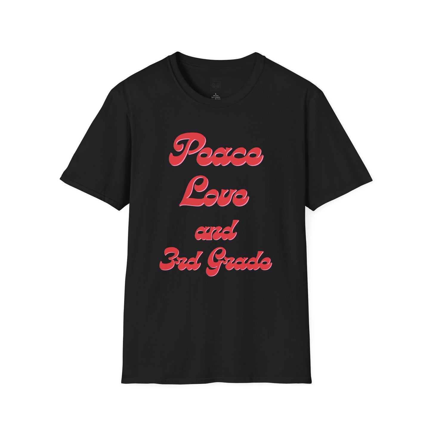 Peace Love and 3rd Grade Tee