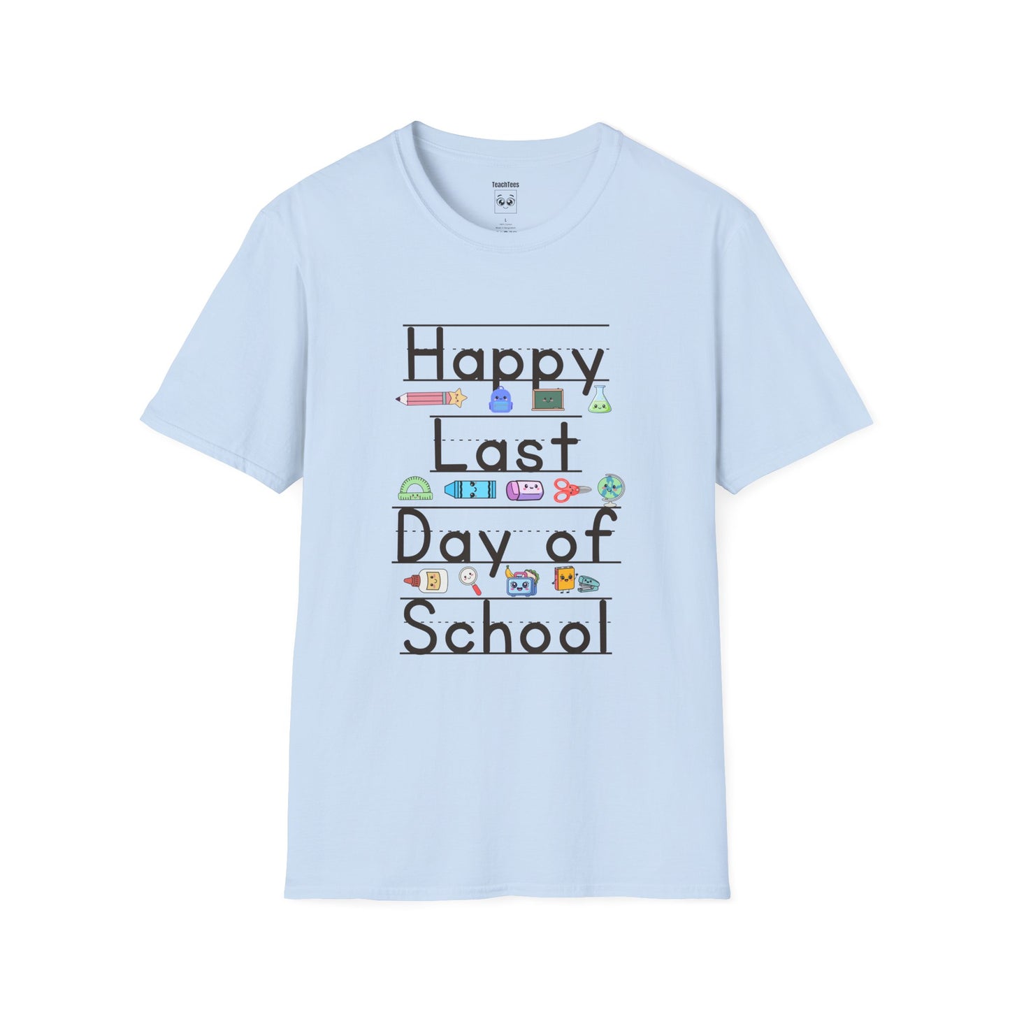 Happy Last Day of School Lined Tee