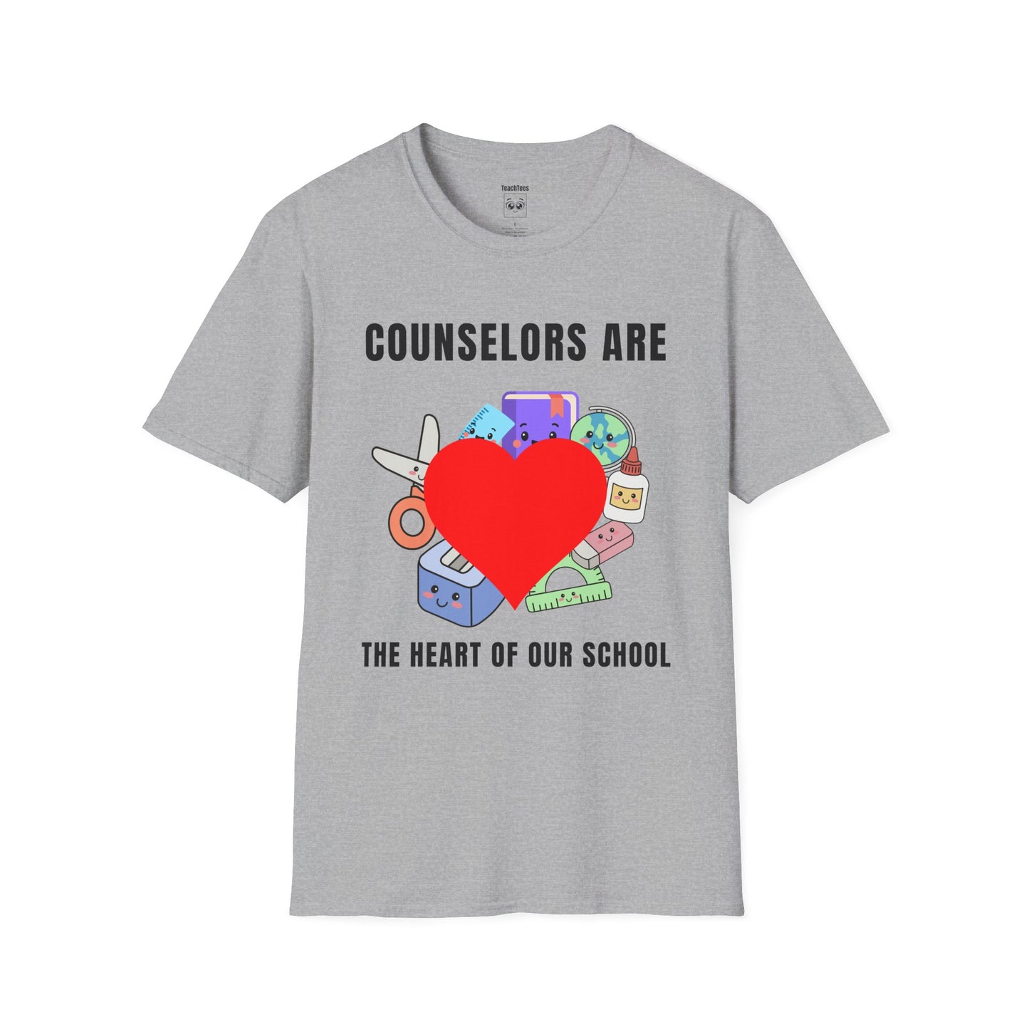 Counselor Appreciation Heart Tee