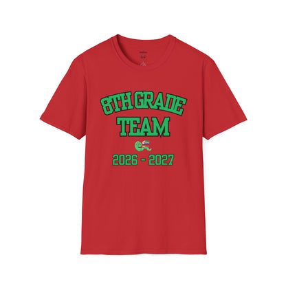 8th Grade Team 2026–2027 Green Tee