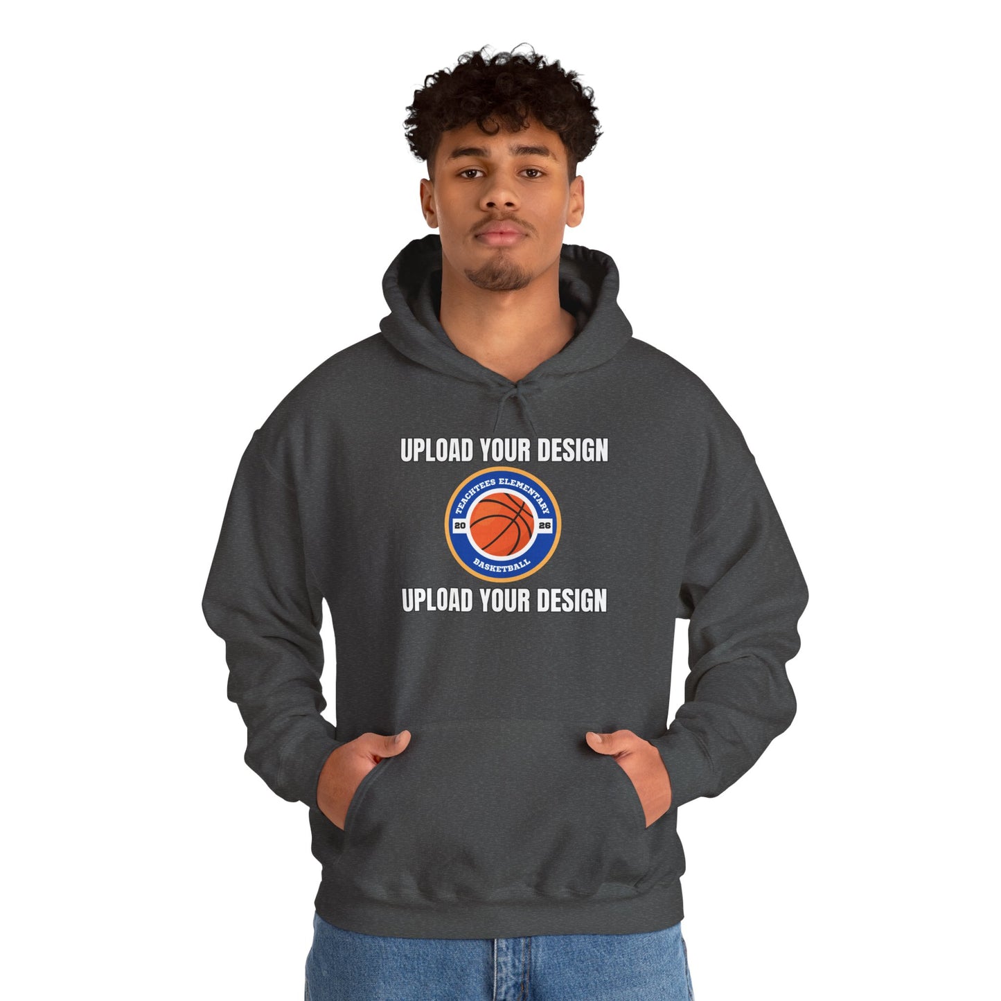 Customizable Adult Pullover Hoodie