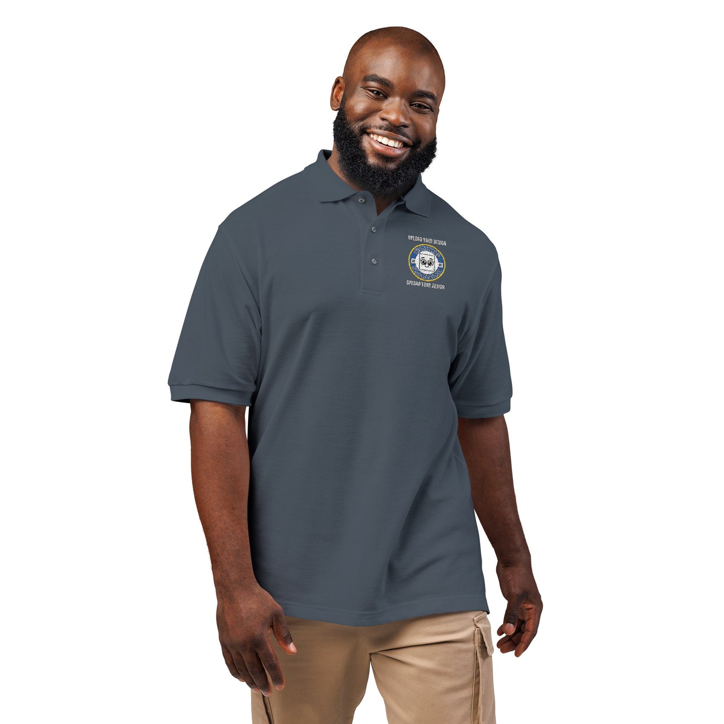 Customizable Embroidered Adult Polo Shirt