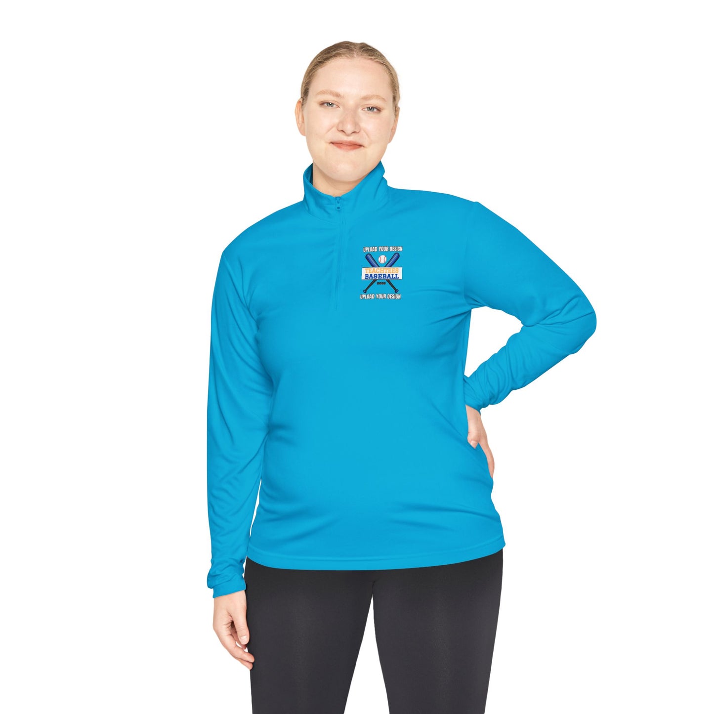 Customizable Adult Quarter-Zip Pullover