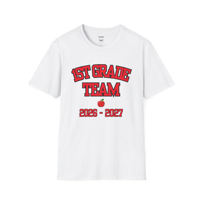 1st Grade Team 2026–2027 Red Tee