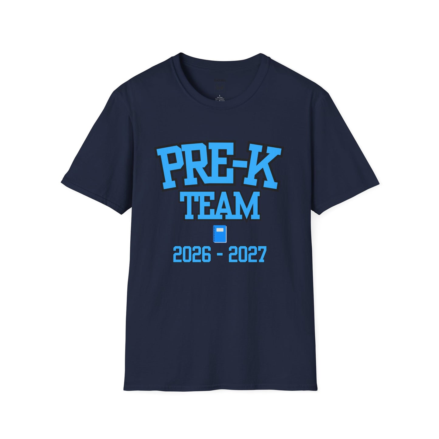 Pre-K Team 2026–2027 Blue Tee