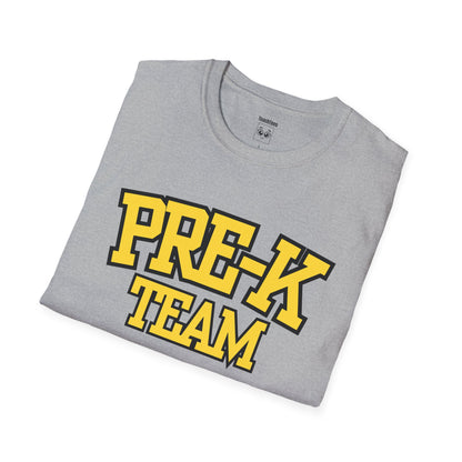 Pre-K Team 2026–2027 Yellow Tee