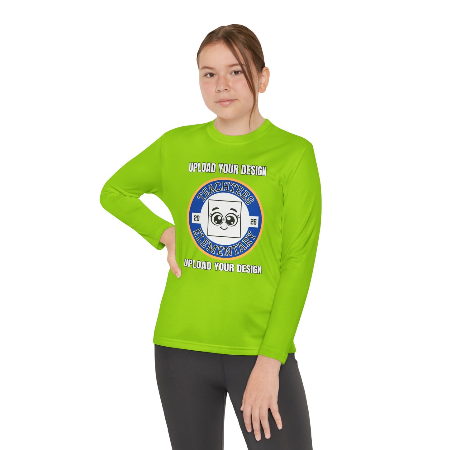 Customizable Long Sleeve Youth Tee