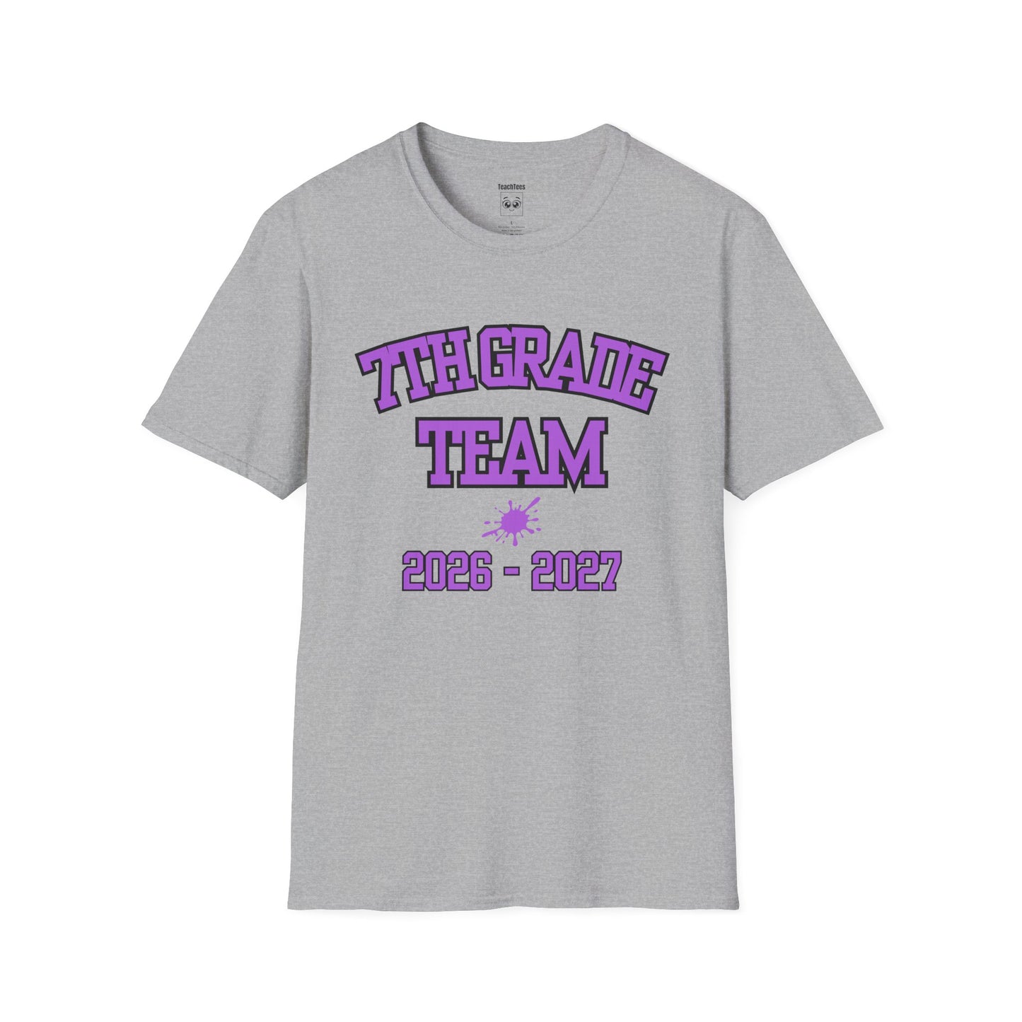 7th Grade Team 2026-2027 Purple Tee
