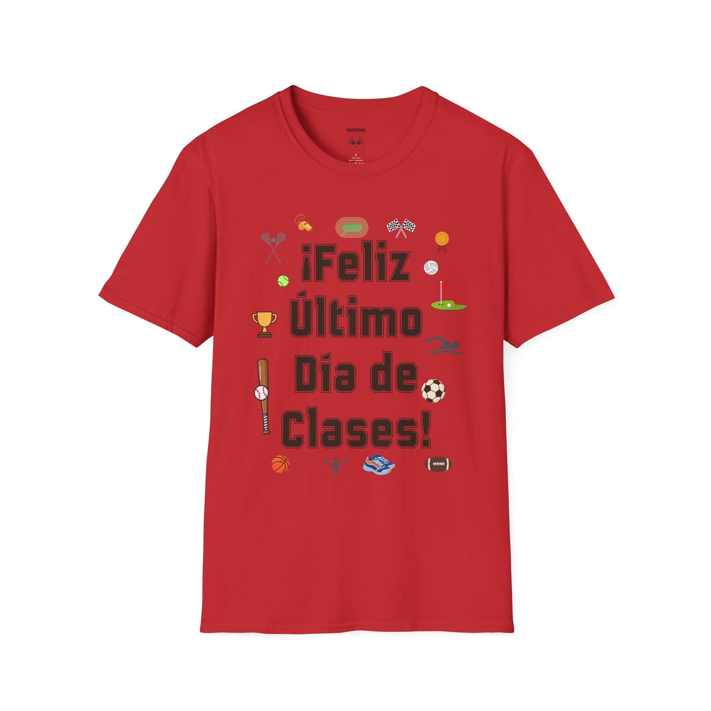 ¡Feliz último día de clases! Sports Tee