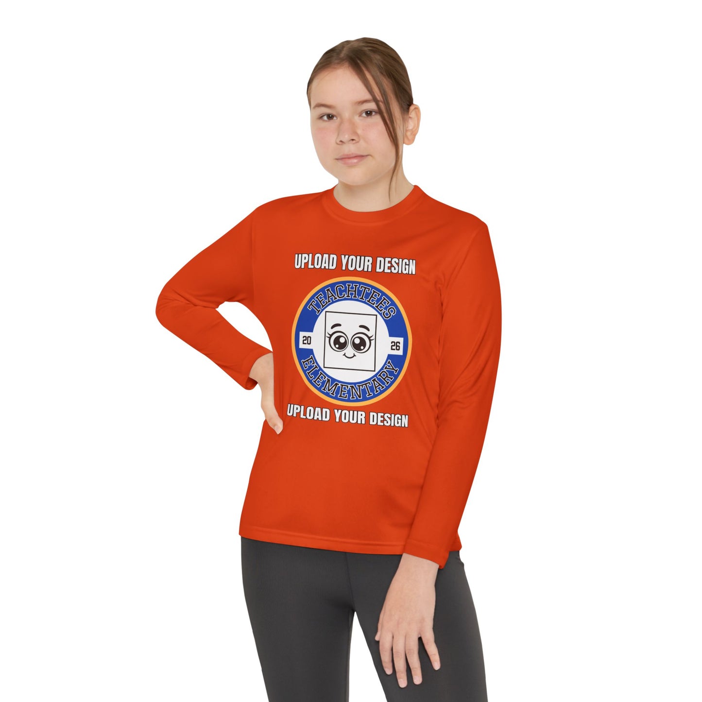 Customizable Long Sleeve Youth Tee