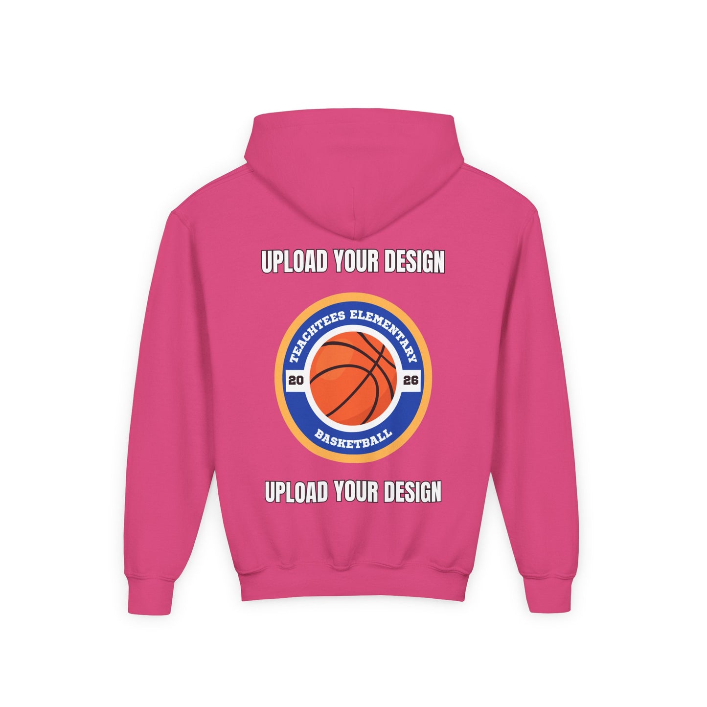 Customizable Youth Pullover Hoodie