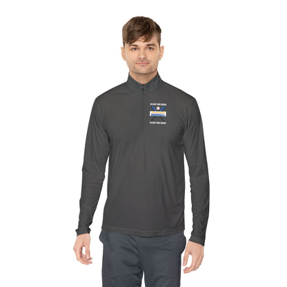 Customizable Adult Quarter-Zip Pullover