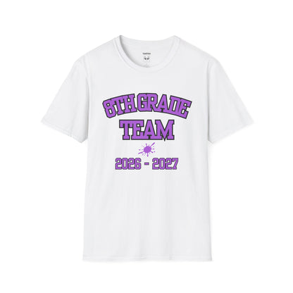 8th Grade Team 2026–2027 Purple Tee