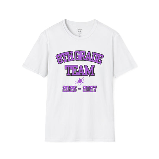 8th Grade Team 2026–2027 Purple Tee