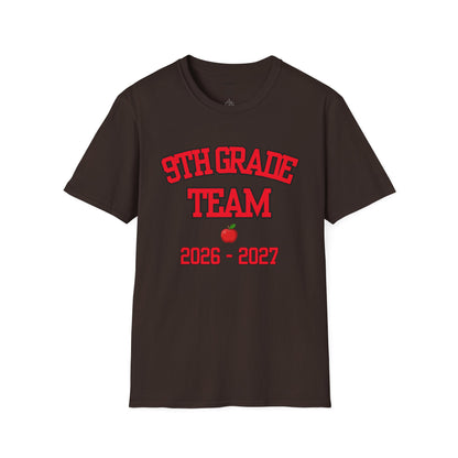9th Grade Team 2026–2027 Red Tee