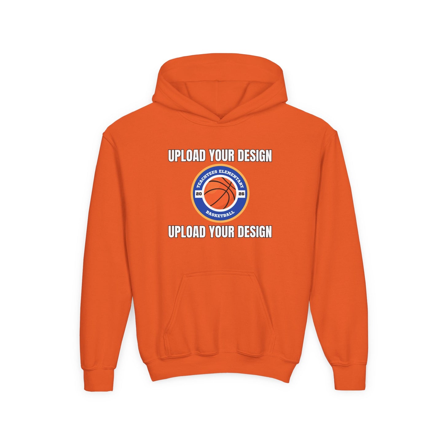 Customizable Youth Pullover Hoodie