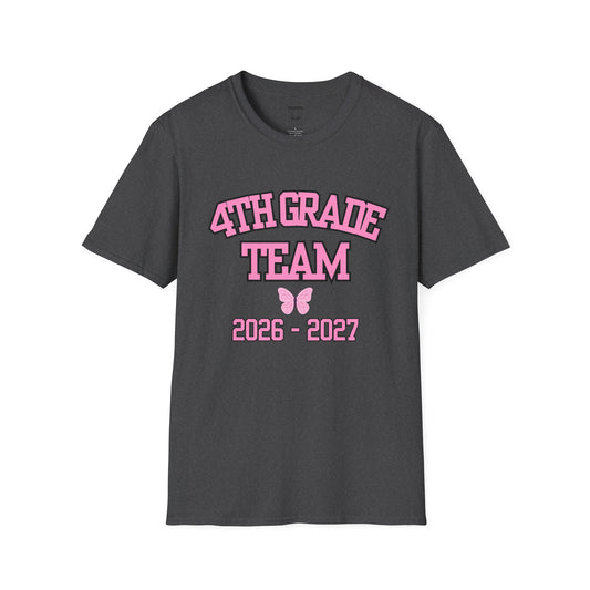 4th Grade Team 2026–2027 Pink Tee