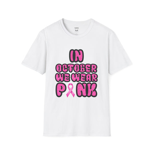 In October We Wear Pink Tee