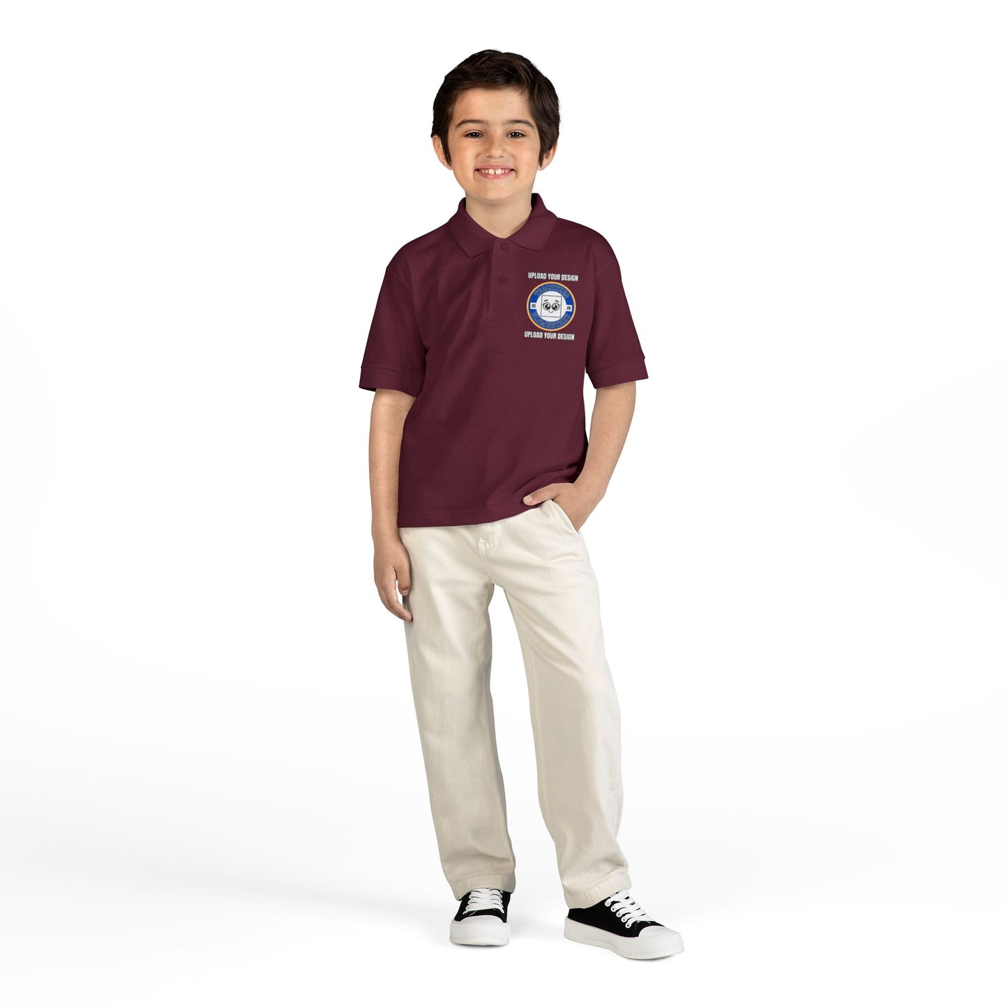 Customizable Youth Polo