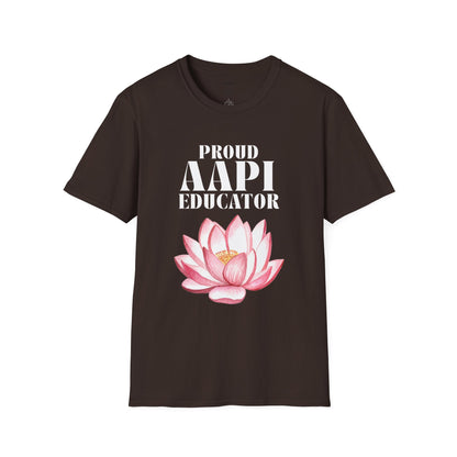 Proud AAPI Educator Dark Tee