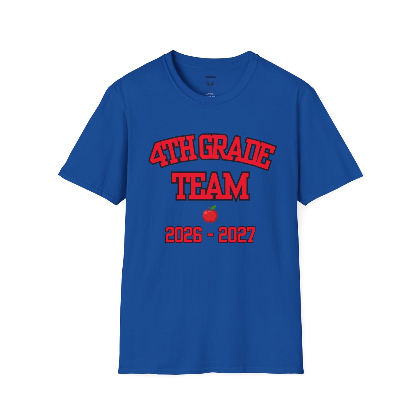 4th Grade Team 2026–2027 Red Tee