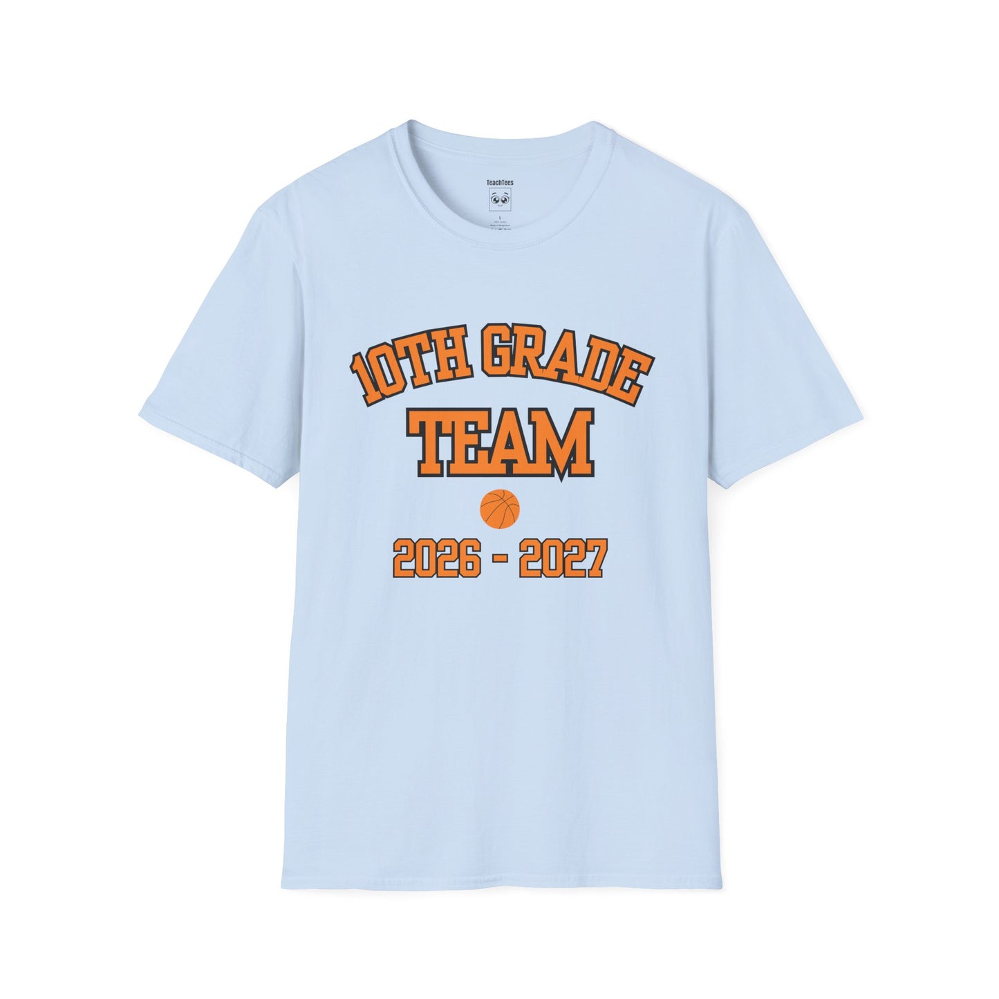 10th Grade Team 2026-2027 Orange Tee