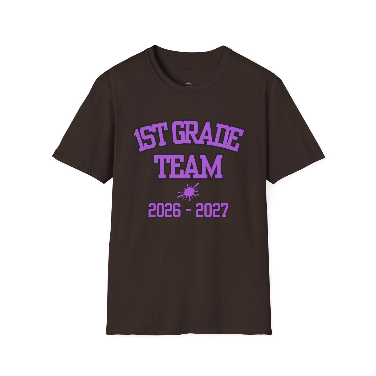 1st Grade Team  2026-2027 Purple Tee