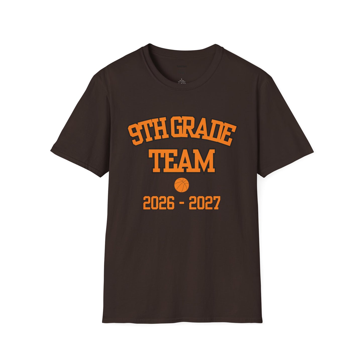 9th Grade Team 2026–2027 Orange Tee