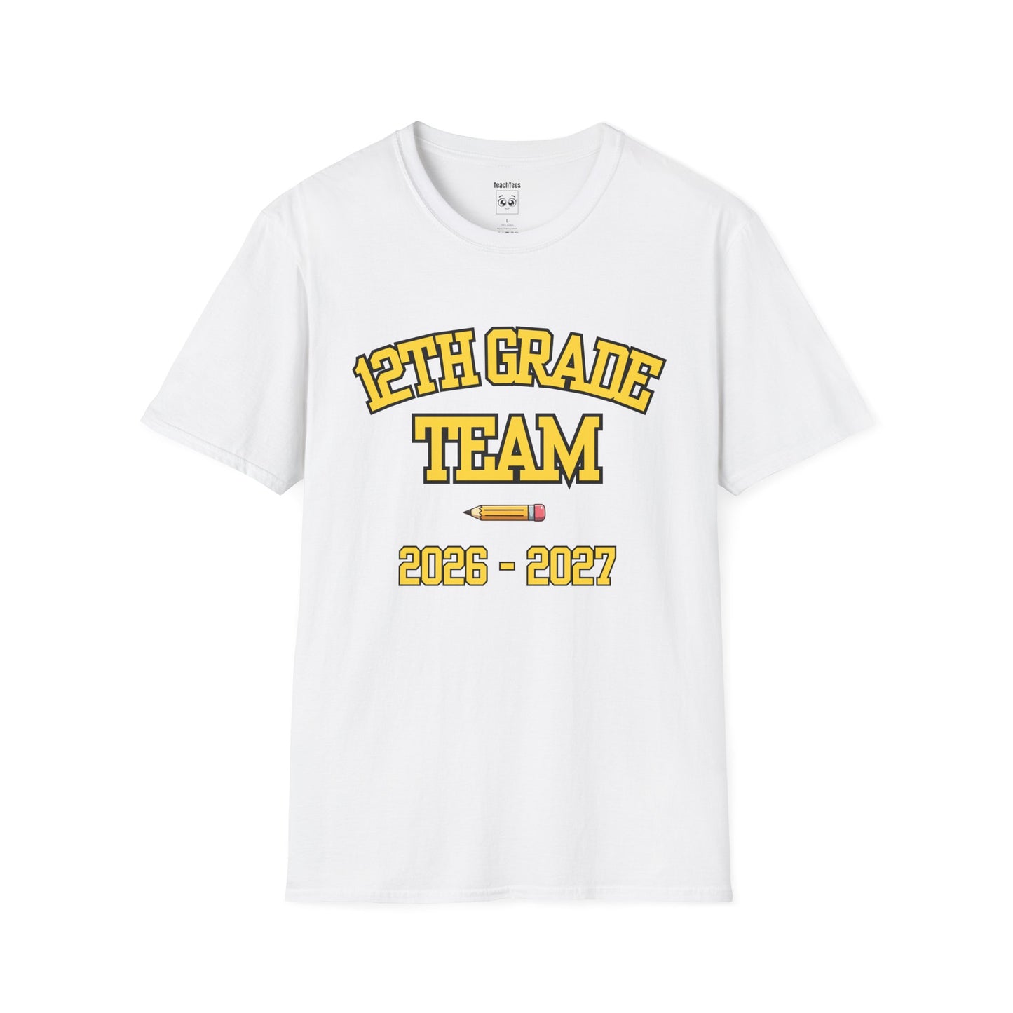 12th Grade Team 2026–2027 Yellow Tee