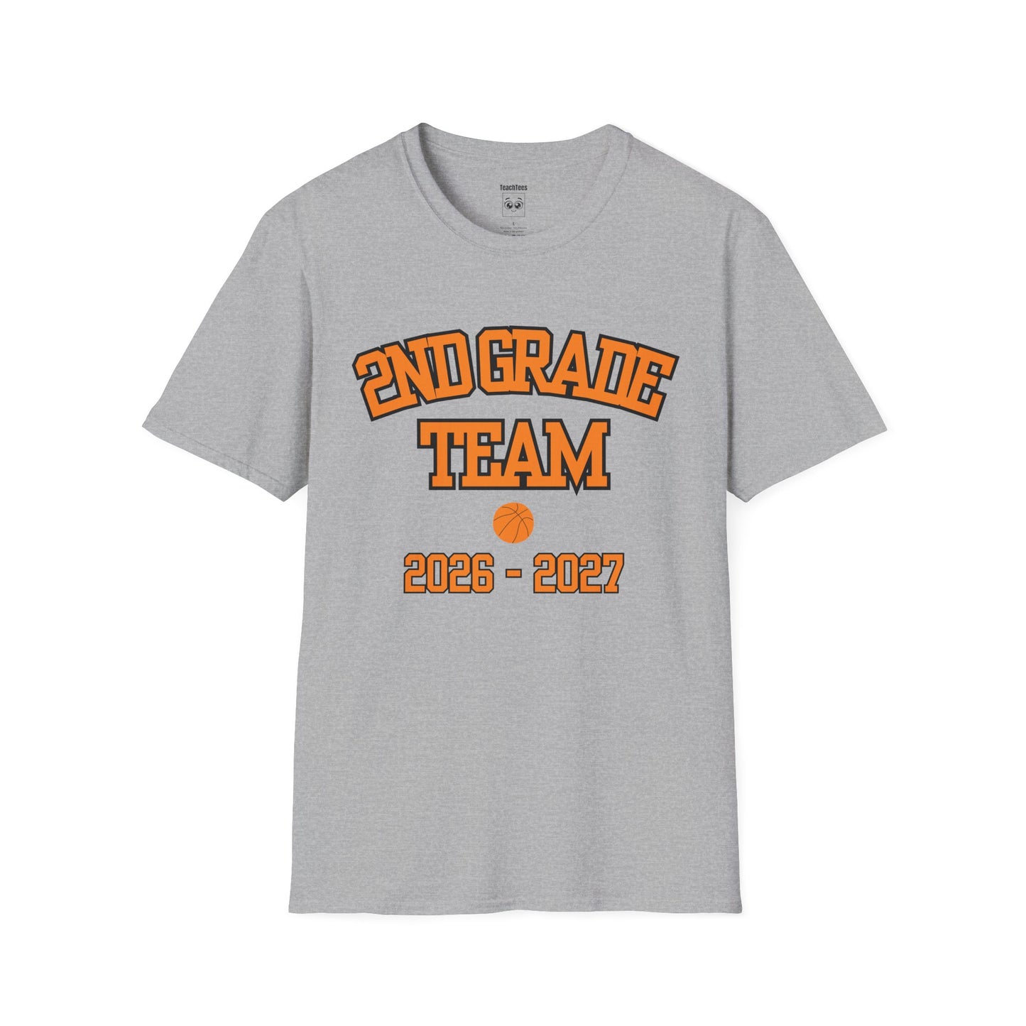 2nd Grade Team 2026-2027 Orange Tee