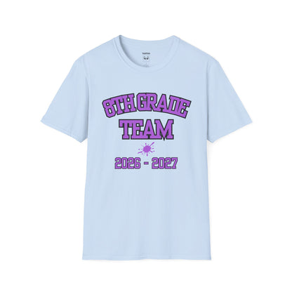 8th Grade Team 2026–2027 Purple Tee