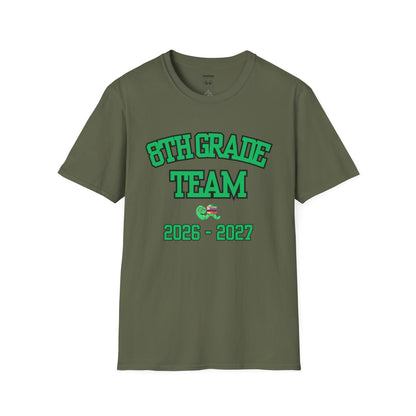 8th Grade Team 2026–2027 Green Tee