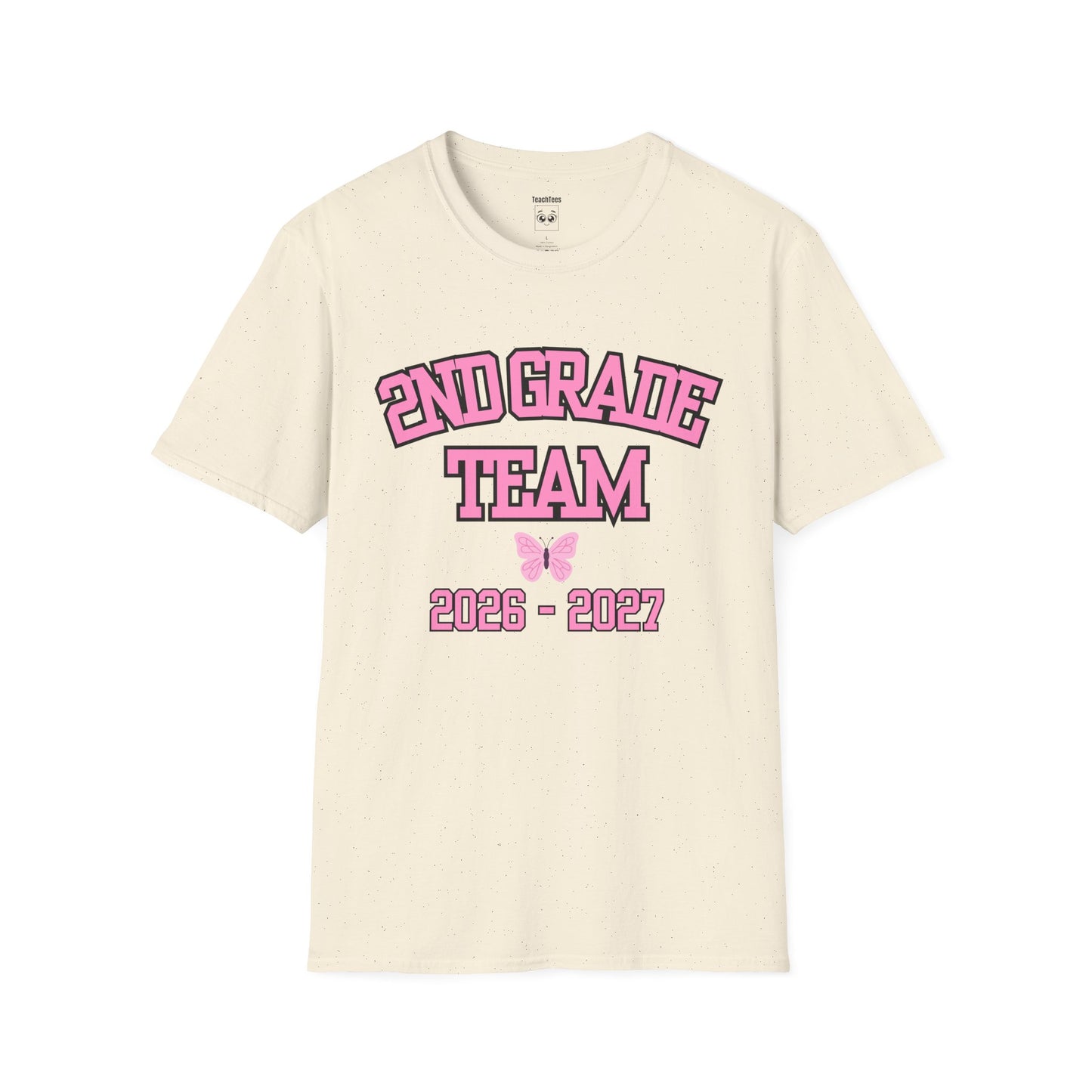 2nd Grade Team 2026–2027 Pink Tee