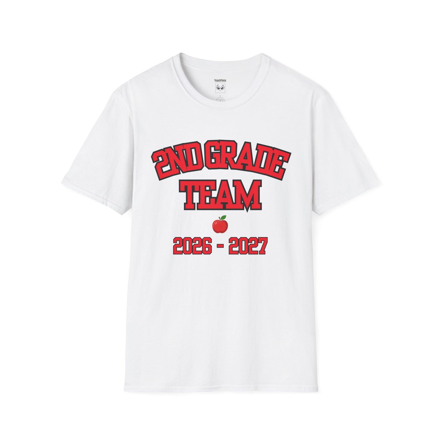 2nd Grade Team 2026-2027 Red Tee