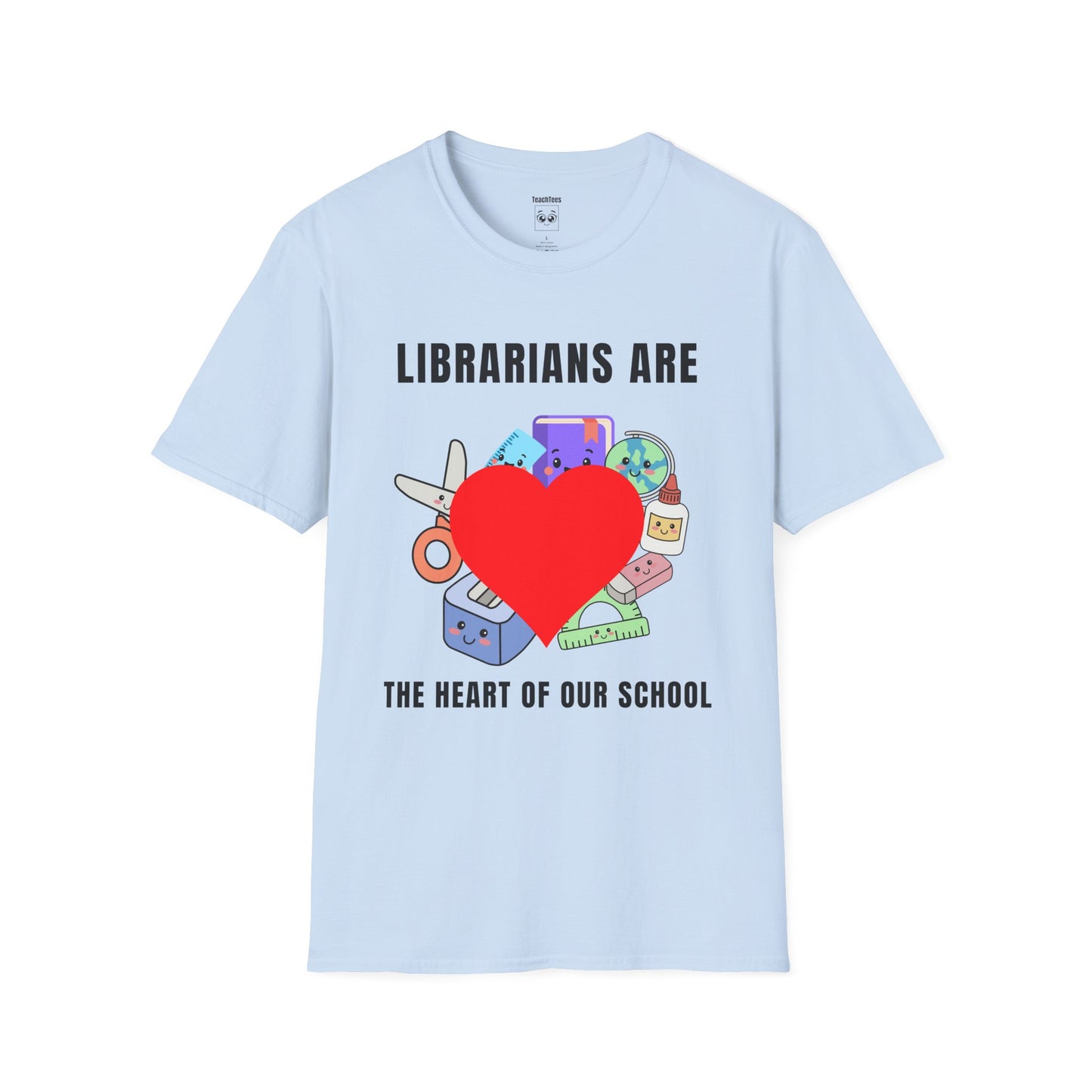 Librarian Appreciation Heart Tee