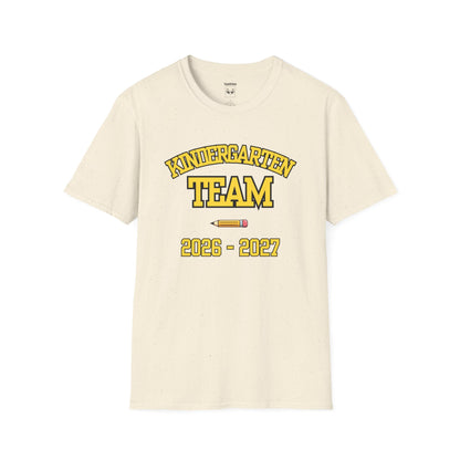 Kindergarten Team 2026–2027 Yellow Tee