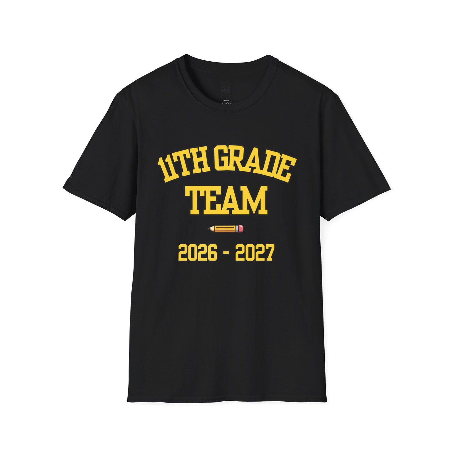 11th Grade Team 2026-2027 Yellow Tee