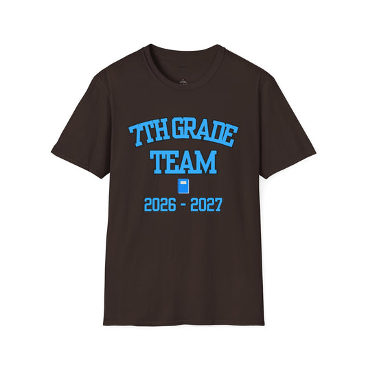 7th Grade Team 2026–2027 Blue Tee