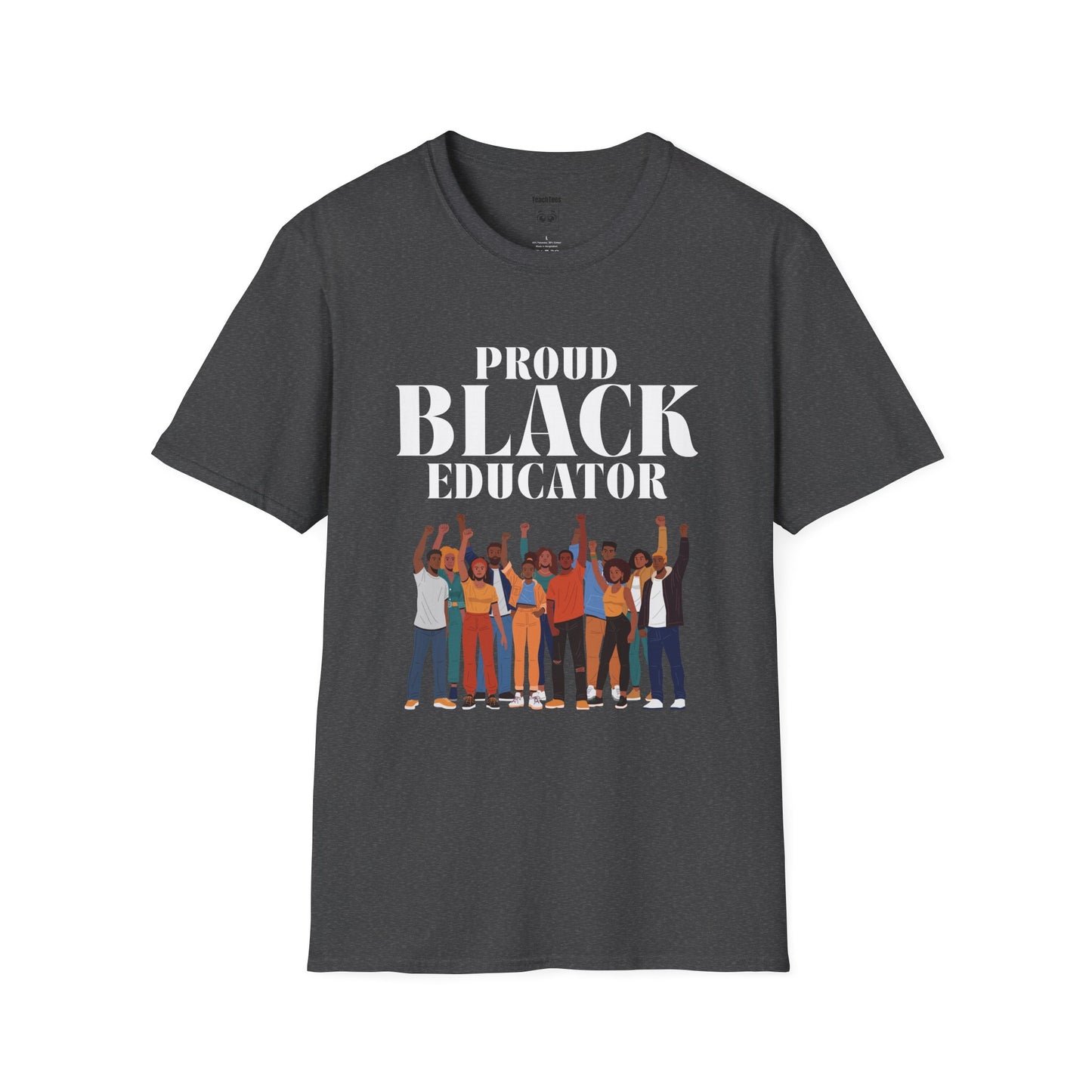 Proud Black Educator Dark Tee 3