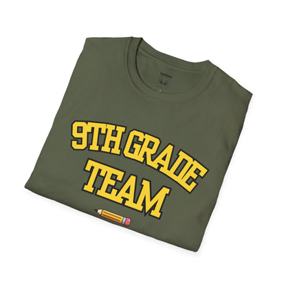 9th Grade Team 2026–2027 Yellow Tee