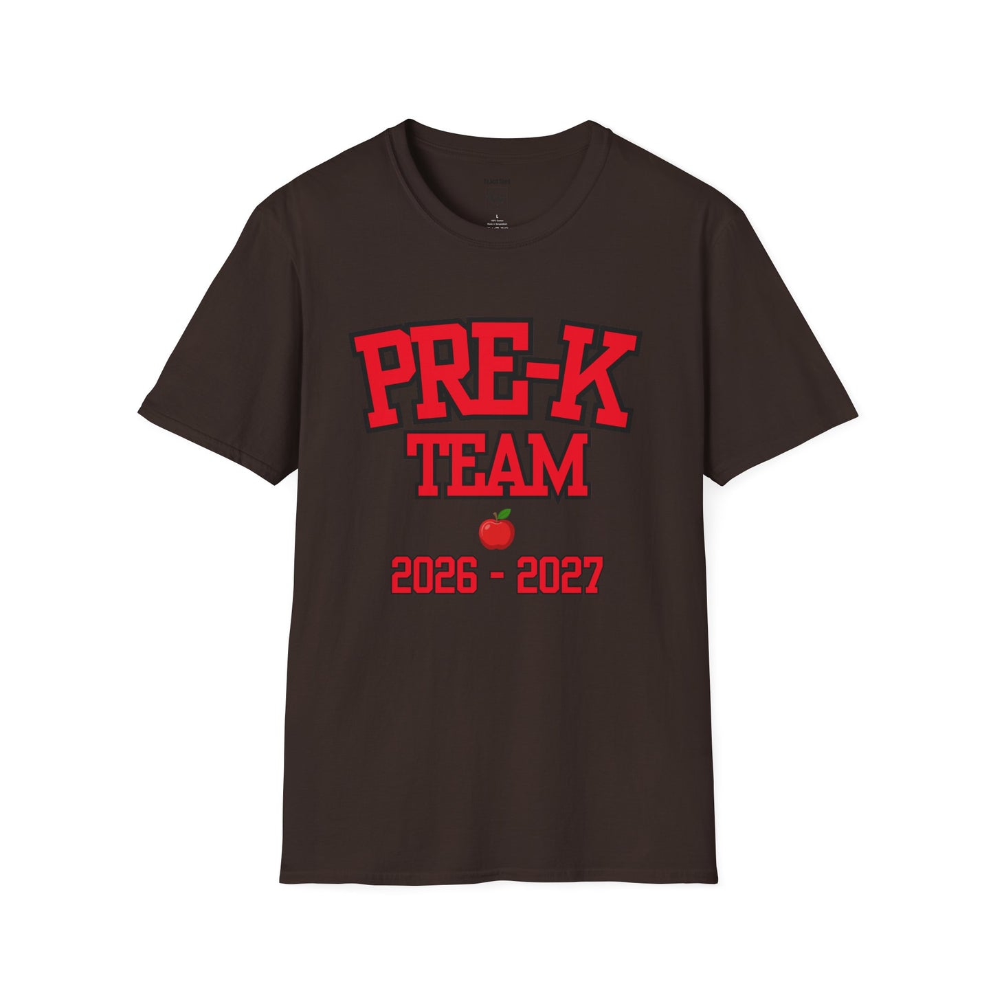 Pre-K Team 2026–2027 Red Tee