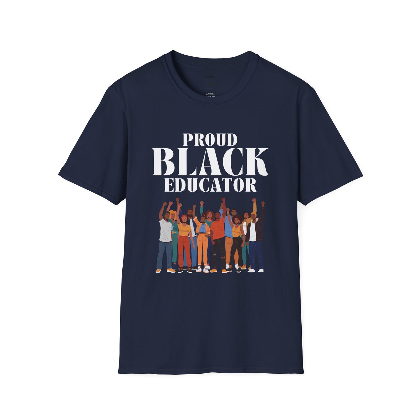 Proud Black Educator Dark Tee 3