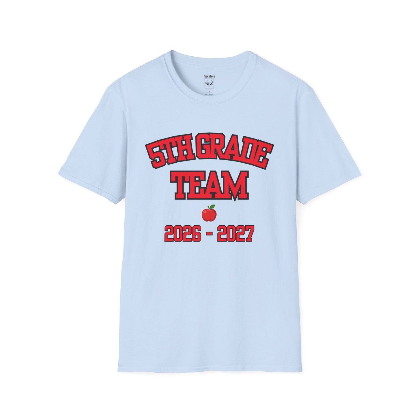 5th Grade Team 2026–2027 Red Tee