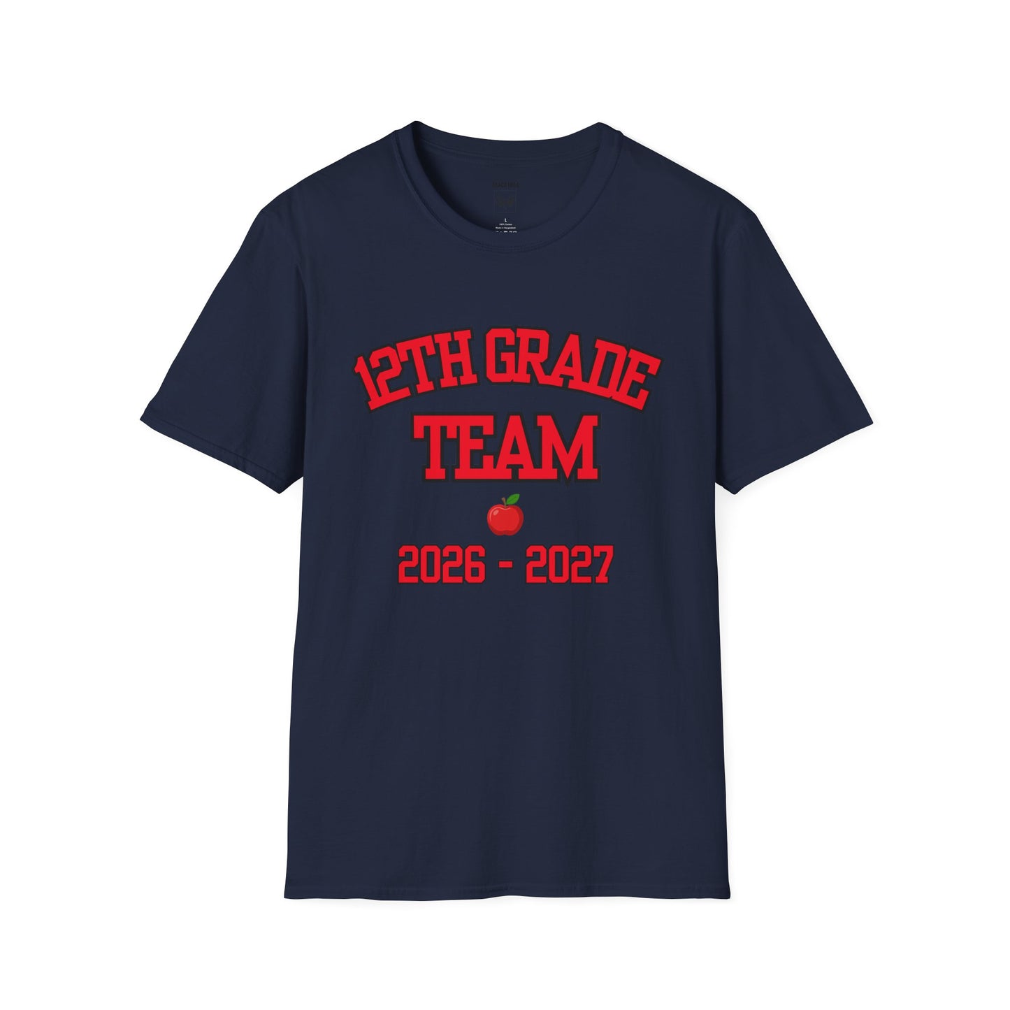 12th Grade Team 2026-2027 Red Tee