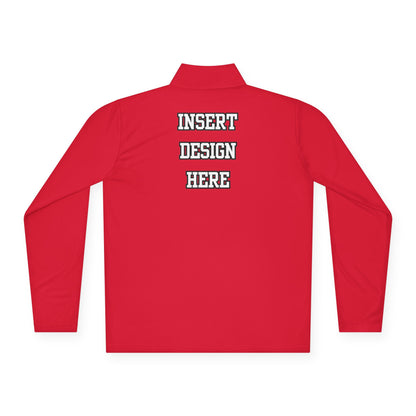 Customizable Adult Quarter-Zip Pullover
