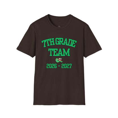 7th Grade Team 2026–2027 Green Tee